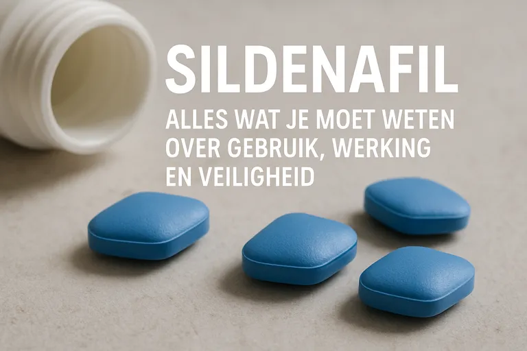 Sildenafil: Alles wat je moet weten over gebruik, werking en veiligheid