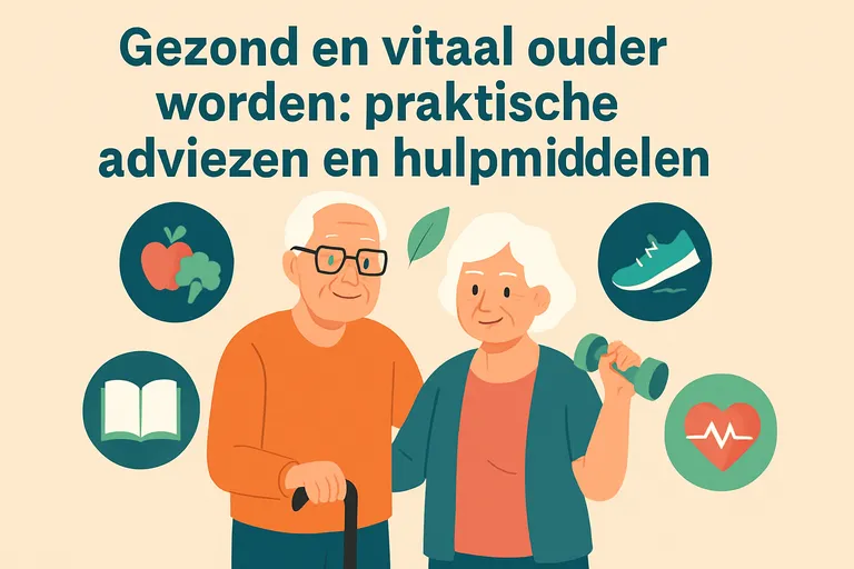 Gezond en vitaal ouder worden: praktische adviezen en hulpmiddelen